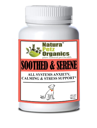 Soothed & Serene - All Systems Anxiety, Calming & Stress Support* Dogs & Catss & Cats*