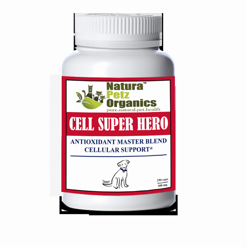 Cell Super Hero Max* Antioxidant Master Blend Cellular Support* Dogs Cats