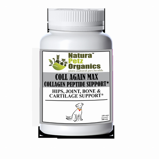 Coll Again Max Collagen Peptide Support Capsules* Hips, Joint, Bone & Cartilage Support* Dogs & Cats*