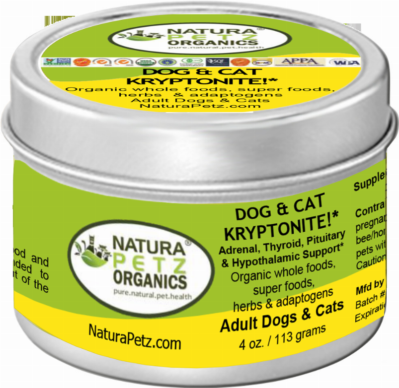 Dog And Cat Kryptonite Meal Topper - Adrenal, Thyroid, Pituitary & Hypothalamic Support*