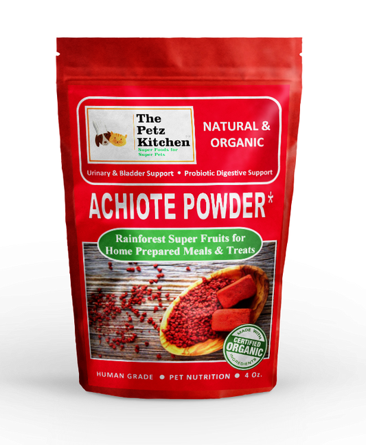 Achiote Powder - Urinary, Bladder & Probiotic Digestive Support* The Petz Kitchen