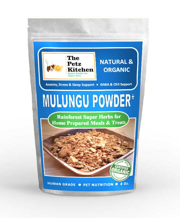 Mulungu Powder - Anxiety Stress Sleep Gaba & Cns Support* The Petz Kitchen - Organic Human Grade Ingredients For Home Prepared Meals & Treats