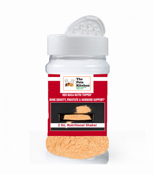 Red Maca - Bone Prostate & Hormone Support* The Petz Kitchen - Organic & Human Grade Ingredients For Home Prepared Meals & Treats