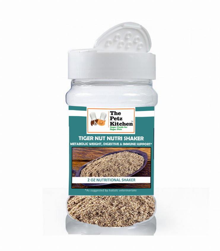 Tiger Nut Root Powder* Metabolic Weight, Digestive & Immune Support* The Petz Kitchen Organic Super Food Ingredients Dogs Cats